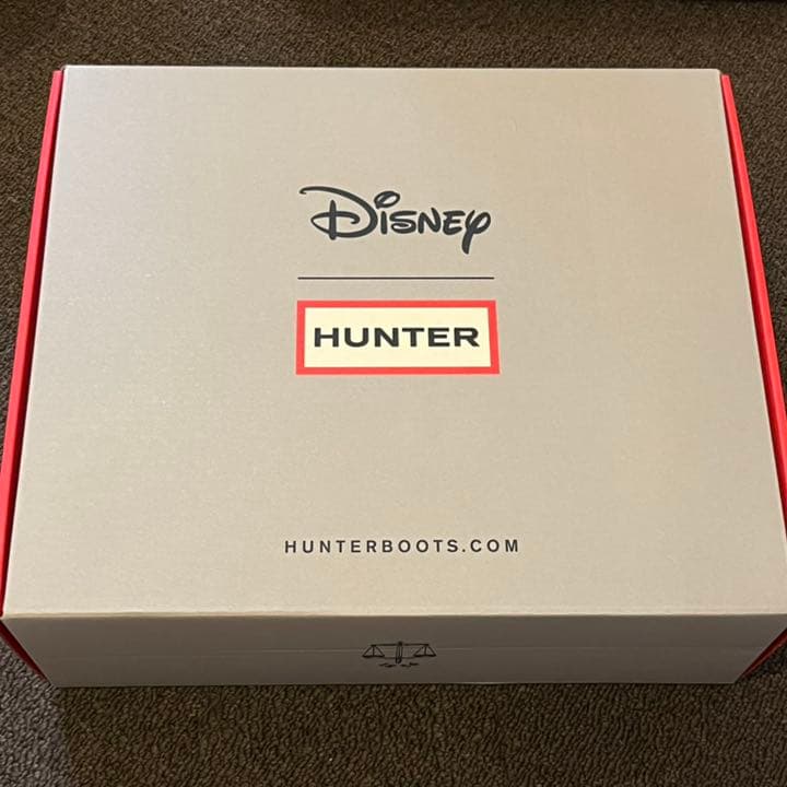 値下げ終【新品未使用】ハンター×ミッキー レインブーツ　US7