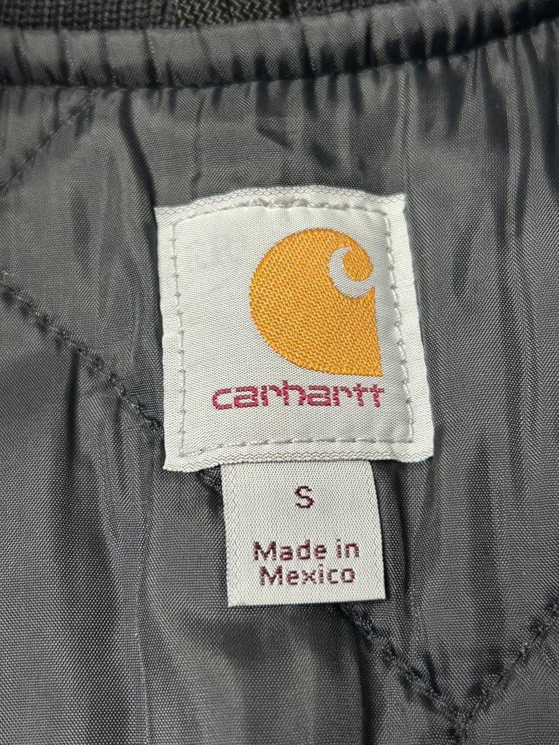 K*k様 carhartt カーハート　ブラック　ダックベスト　Sサイズ