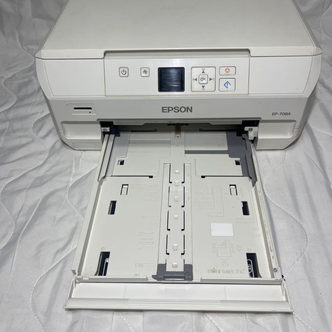 EPSON　インクジェットプリンター　EP－708A　動作未確認　ジャンク品