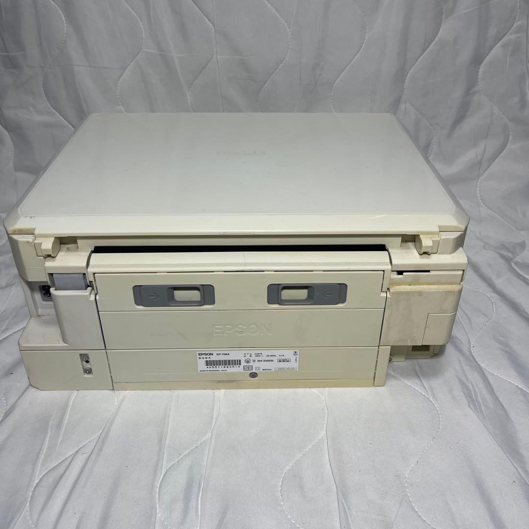 EPSON　インクジェットプリンター　EP－708A　動作未確認　ジャンク品