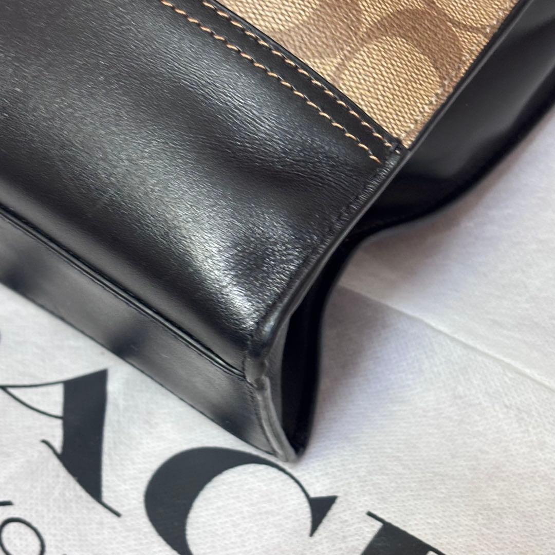 coach☆シグネチャー2wayトートバッグ