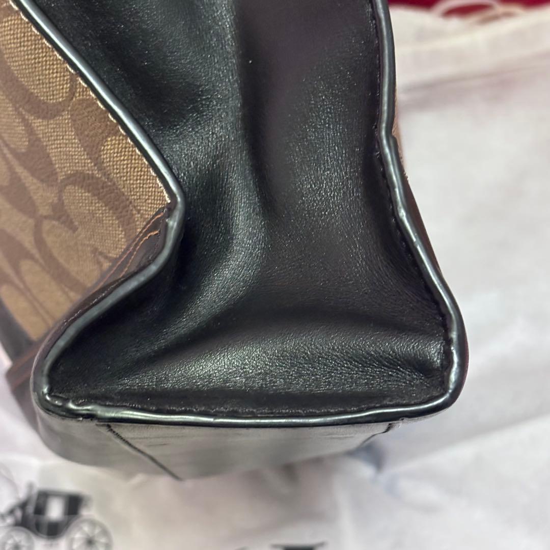 coach☆シグネチャー2wayトートバッグ