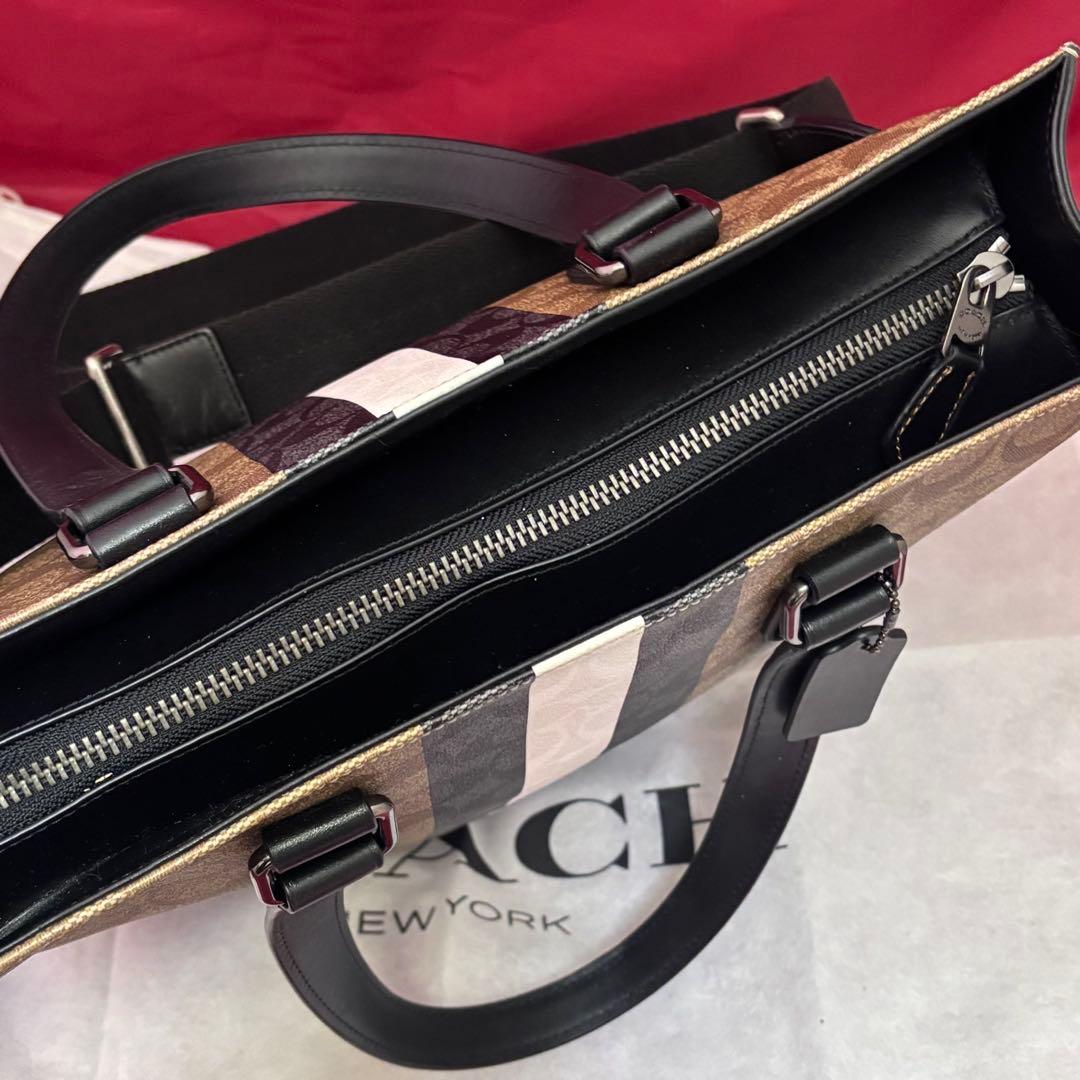 coach☆シグネチャー2wayトートバッグ