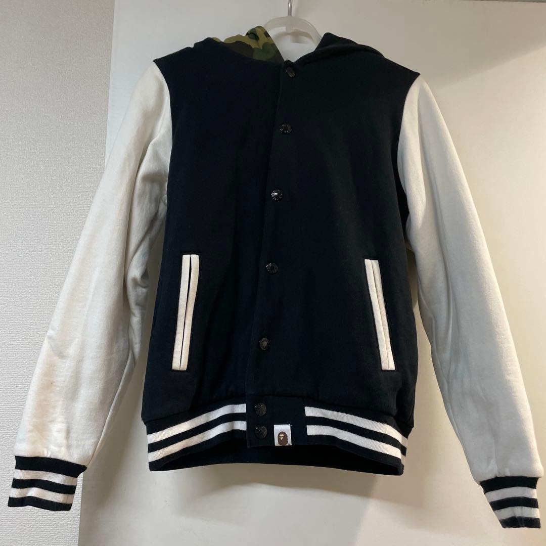 【最終値下げ】アベイシングエイプ シャーク　キルティング　スタジャン　レディース