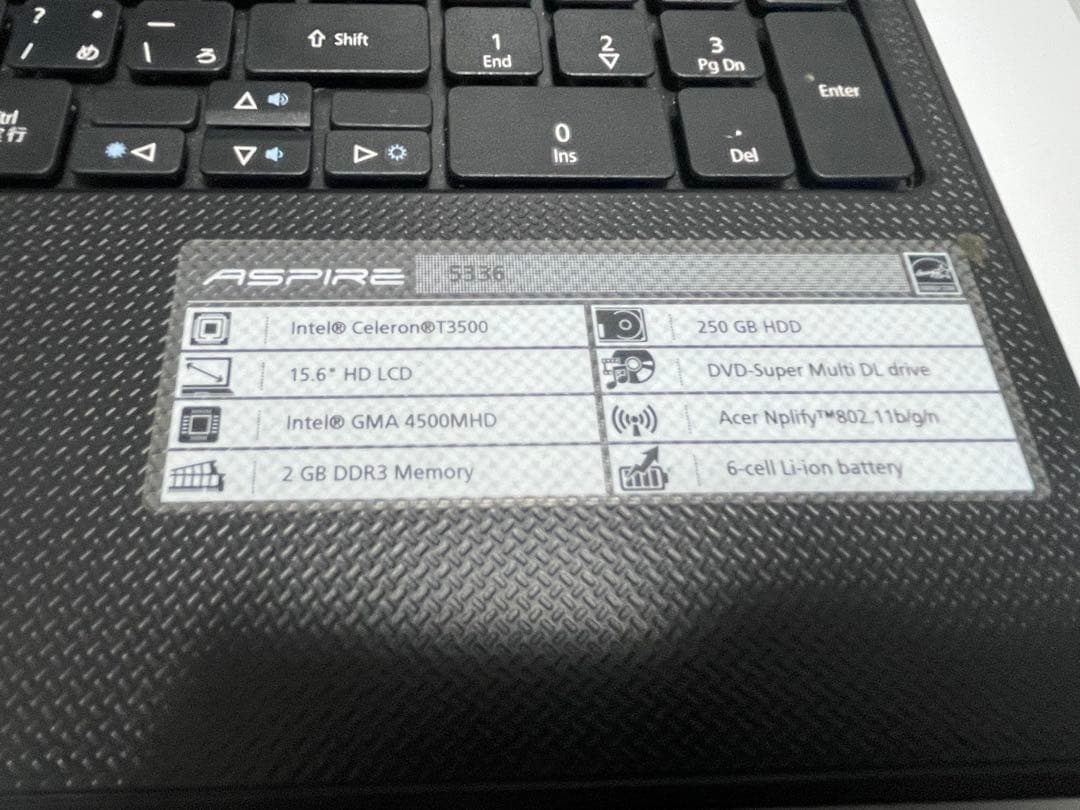 【683】Acer aspire 5336 Core2 XP office