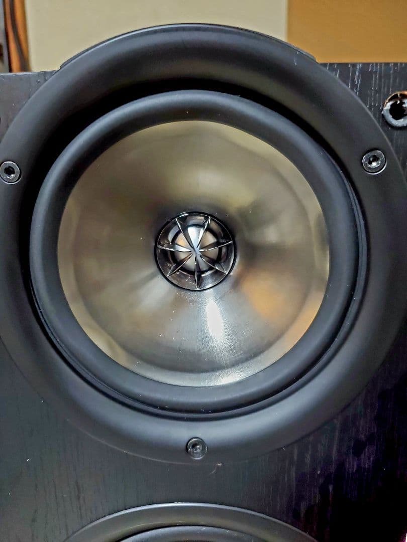 訳あり特価 KEF iQ50 トールボーイスピーカー ブラック 1本②