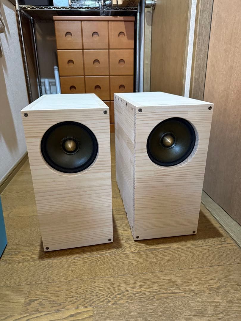 【最終値下げ】ダブルバスレフスピーカー　2基　DLX-F17S 17cm