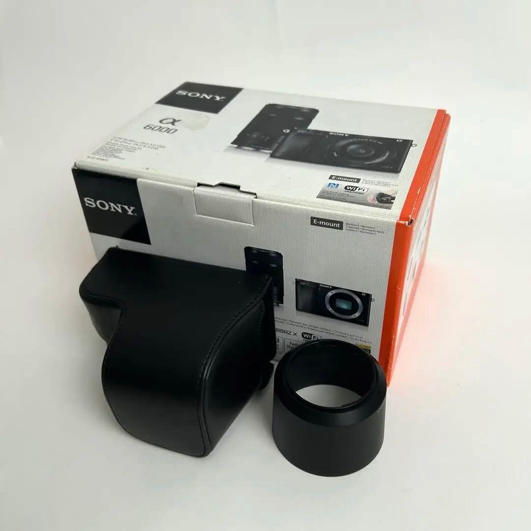 ［値下中］SONY α6000 ILCE-6000Y ダブルズームレンズキット