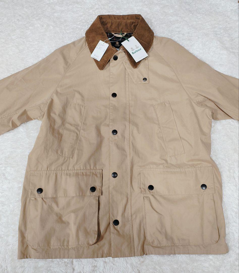 【タグ付き未使用品】Barbour BEDALE ピーチスキン ライトベージュ