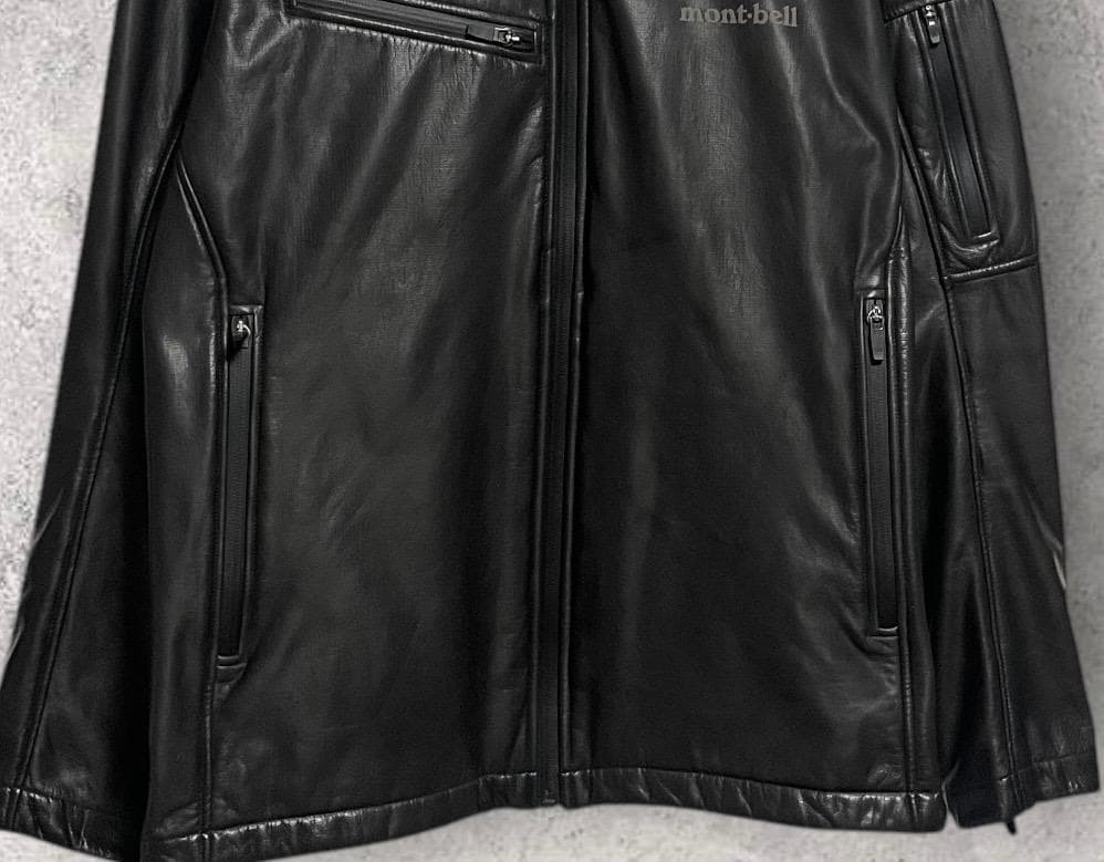モンベル GORE-TEX レザージャケット 廃盤 ビエントクロス ジャケット