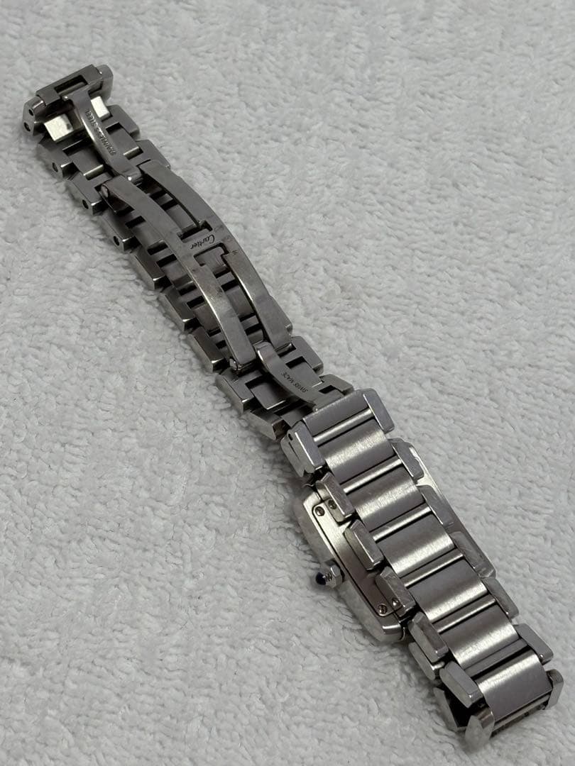 【美品】カルティエ タンクフランセーズ SM クォーツ【2384】【稼働品】