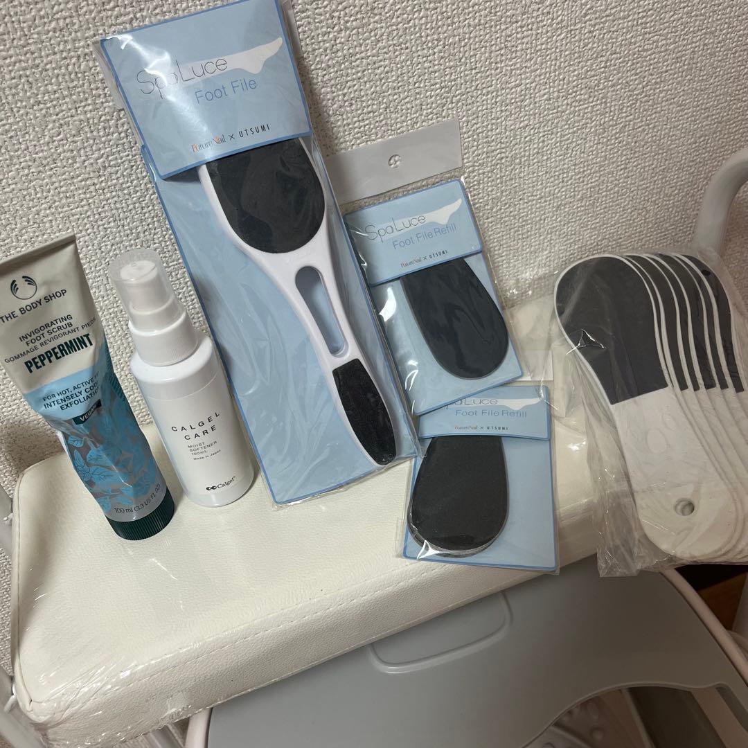 ネイルフット台set☆ フットネイル、フットケア