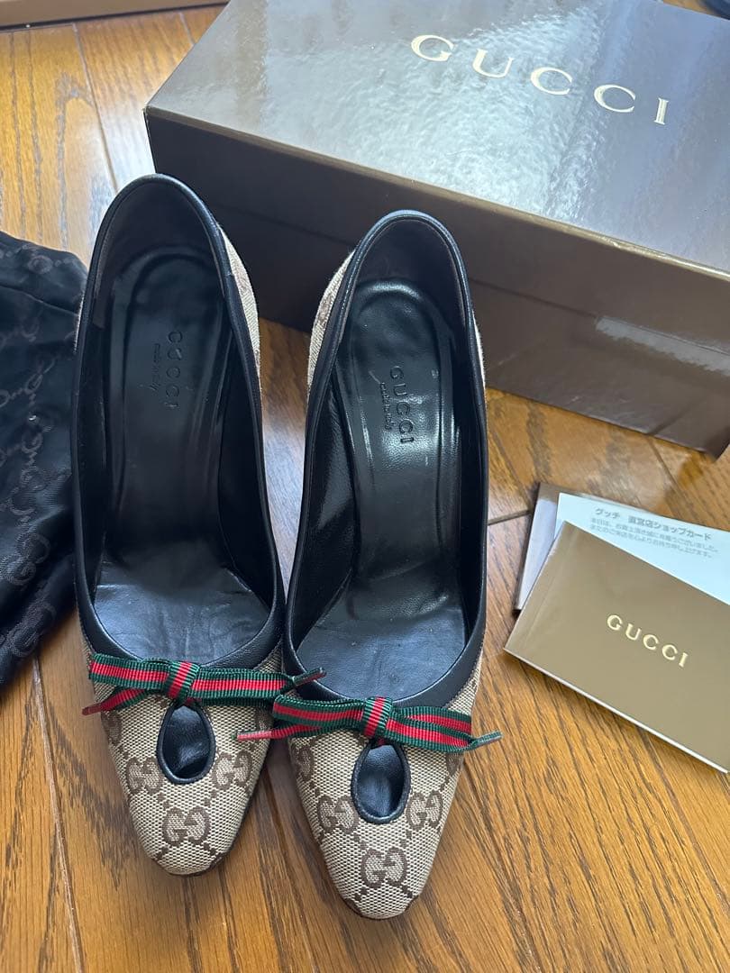 GUCCI パンプス　グッチ　22cm