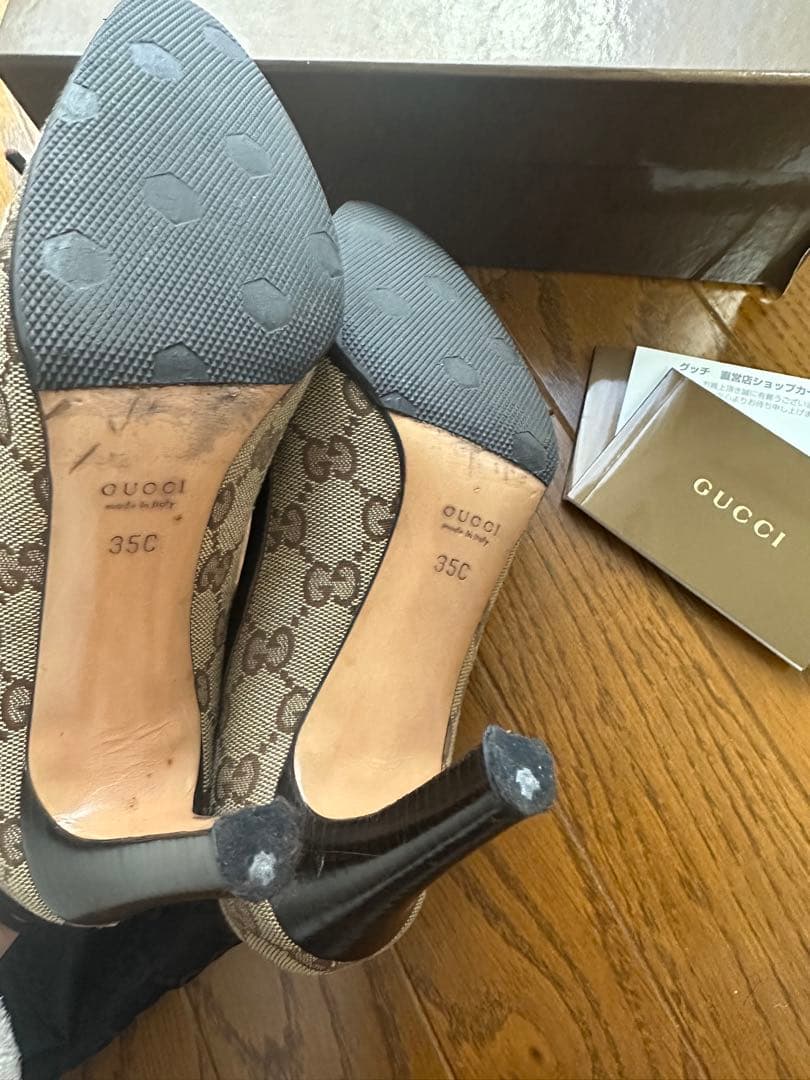 GUCCI パンプス　グッチ　22cm