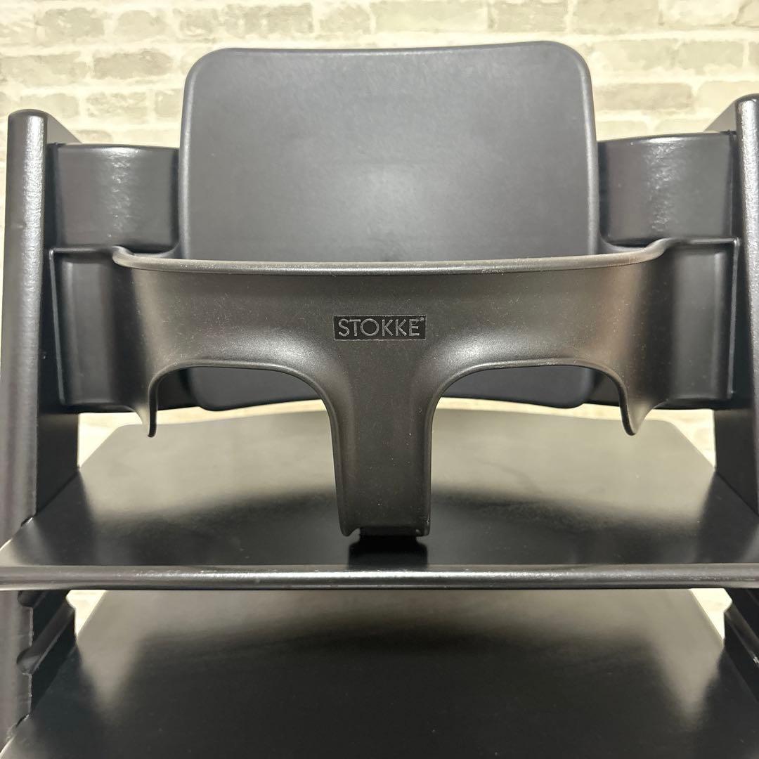 ✨ベビーセットＶ３付き✨ STOKKEストッケトリップトラップ ブラック