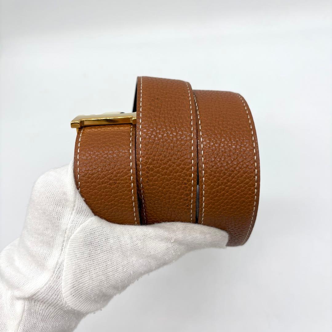 【極美品】エルメス ベルトバックル コンスタンス　リバーシブルベルト ⬜︎H