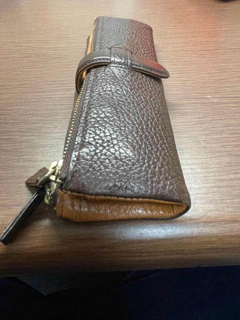 c company ルポペンケース ダークブラウン 筆箱 レザー