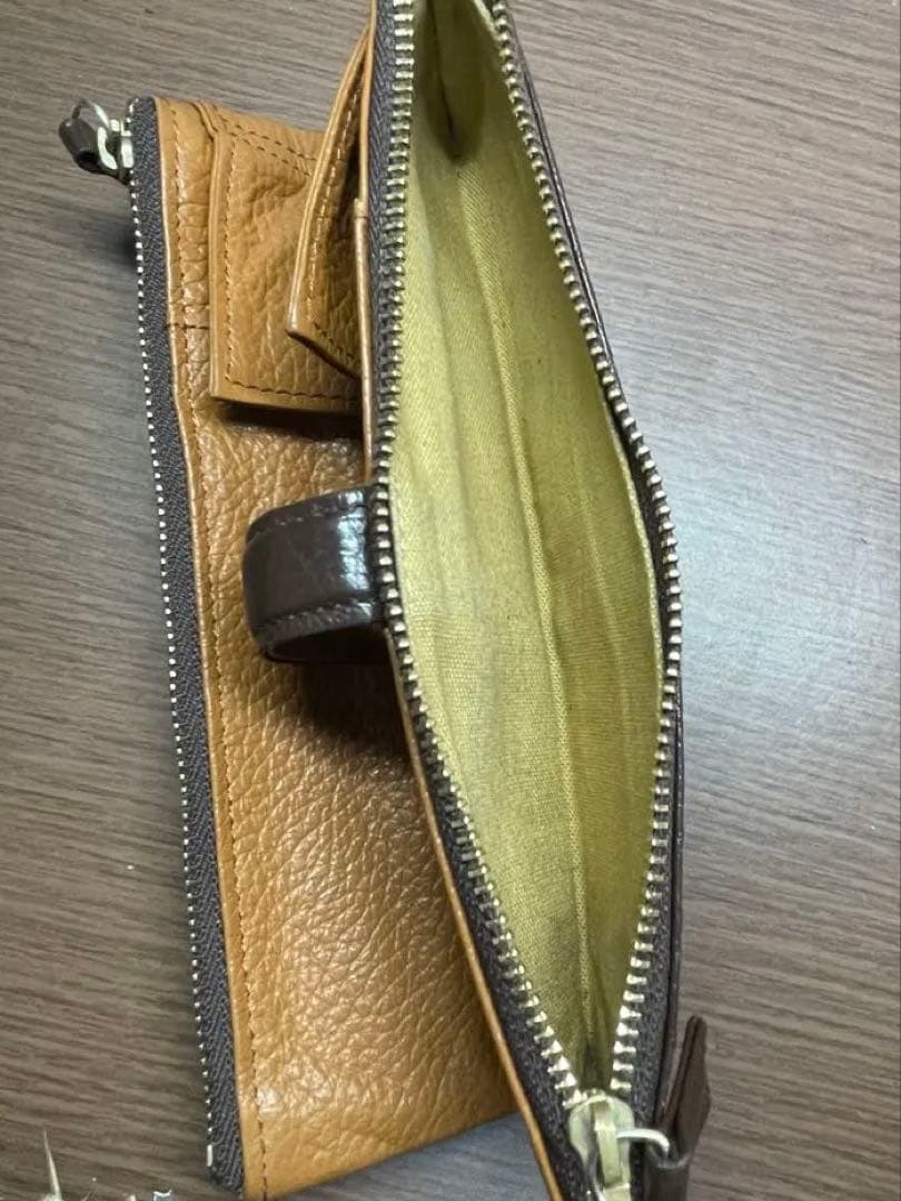 c company ルポペンケース ダークブラウン 筆箱 レザー