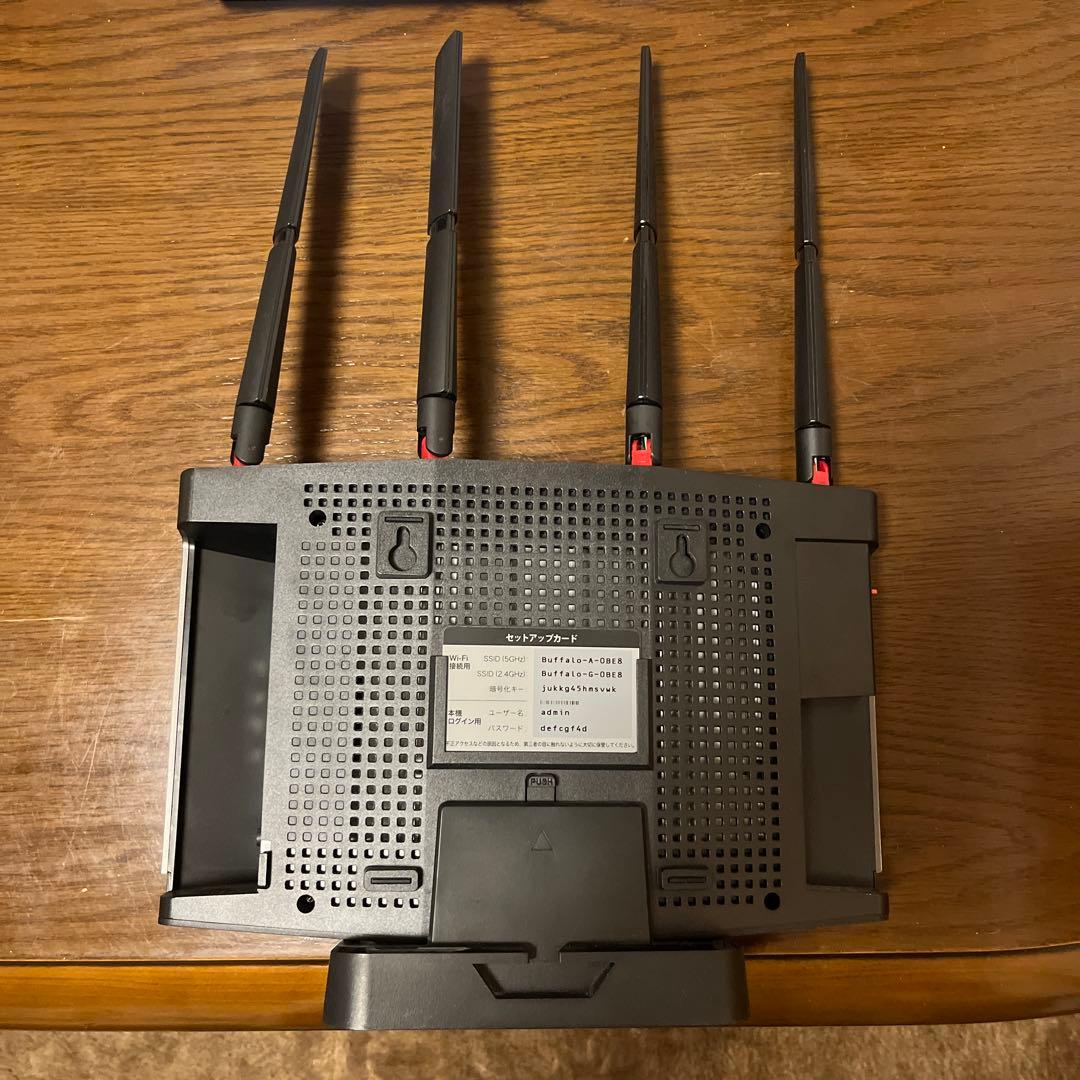 バッファロー WXR-6000AX12P/D Wi-Fi 6 ルーター