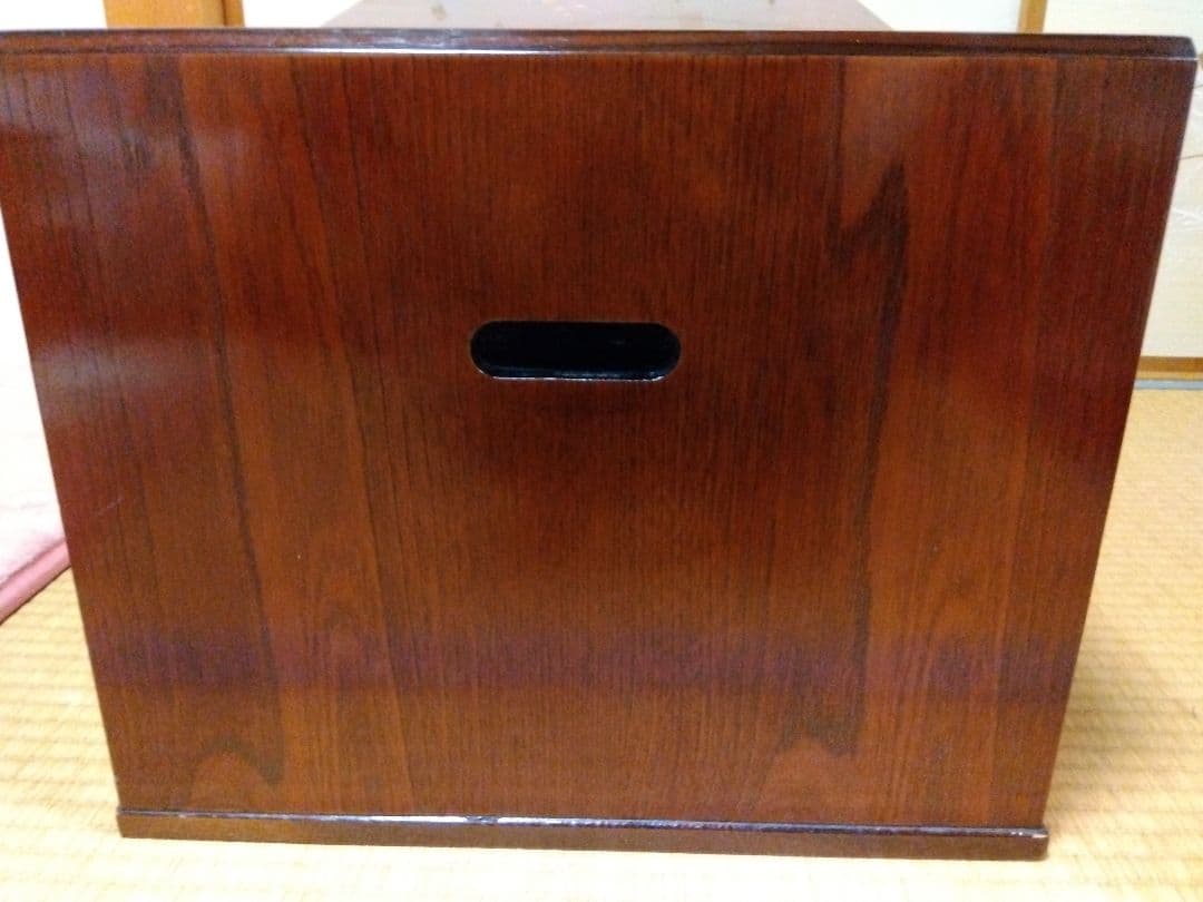 文机　折りたたみ　天板模様あり　アンティーク　昭和レトロ