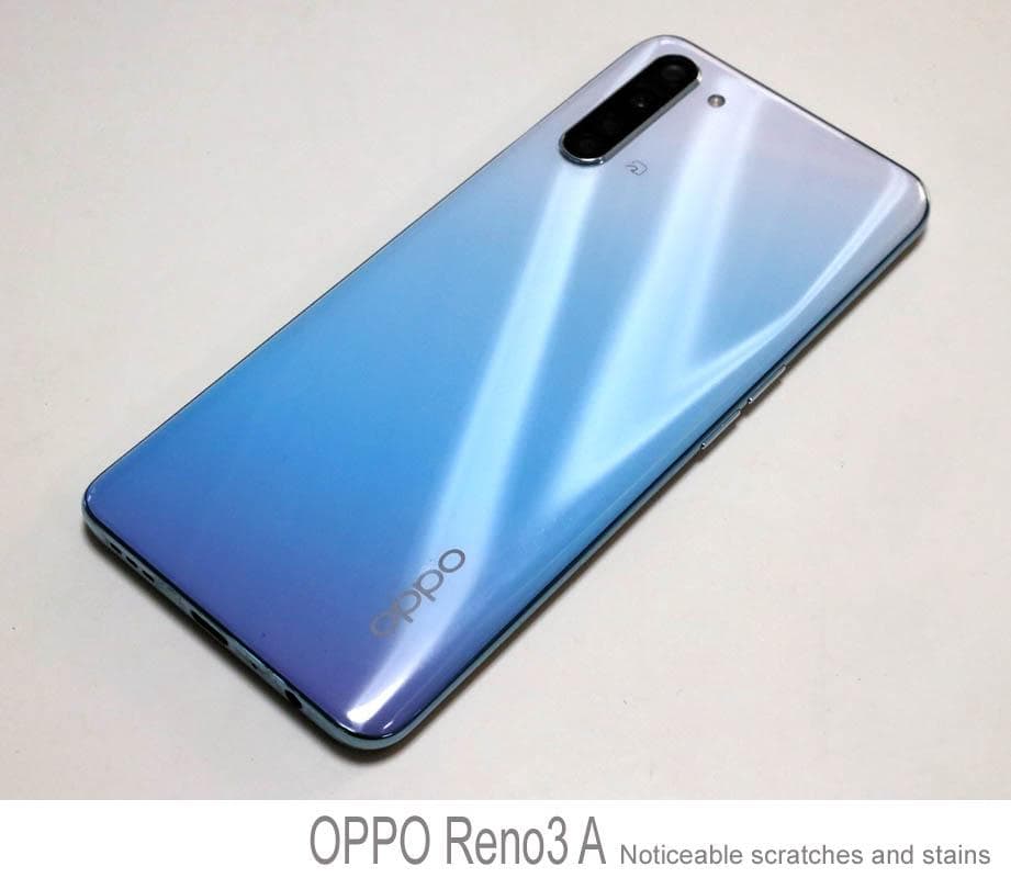 KHさま専用 OPPO Reno3 A　SIMフリー　美品 ケース4個つき