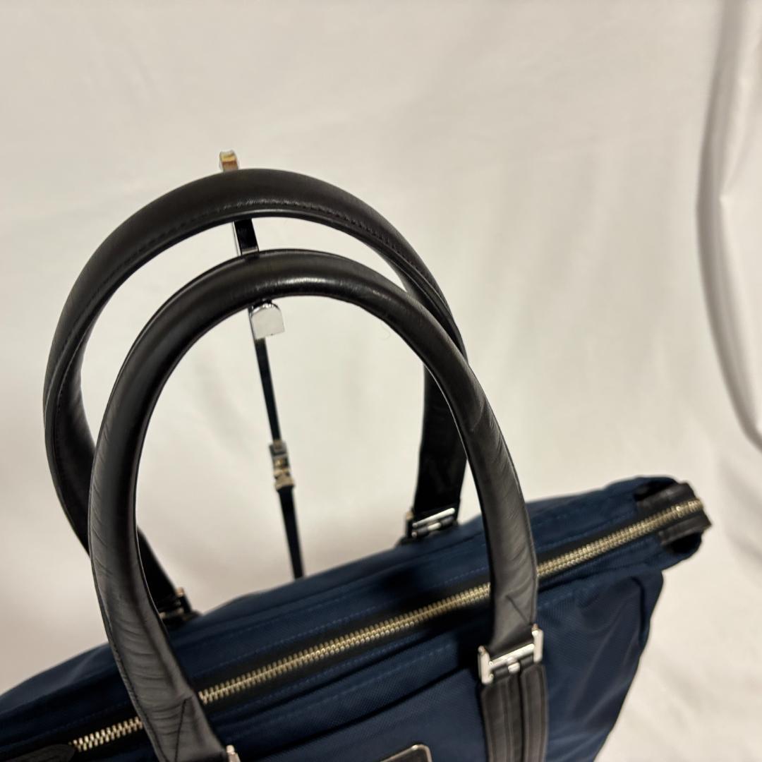 良品・限定 トゥミ JARVIS トートバッグ ビジネス ネイビー×ブラック