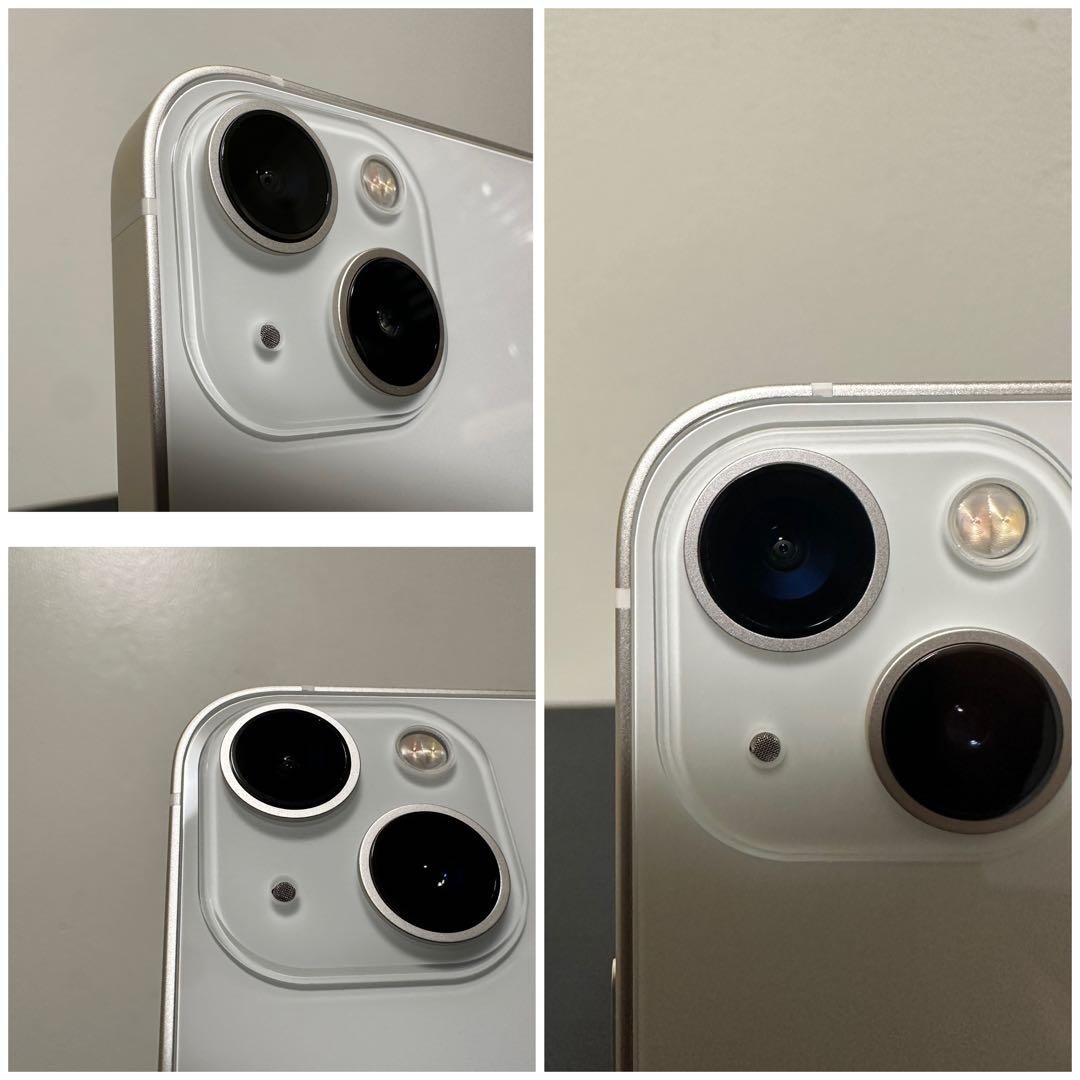 iPhone 13美品256GB ( 電池100% ) ★ スターライト ★