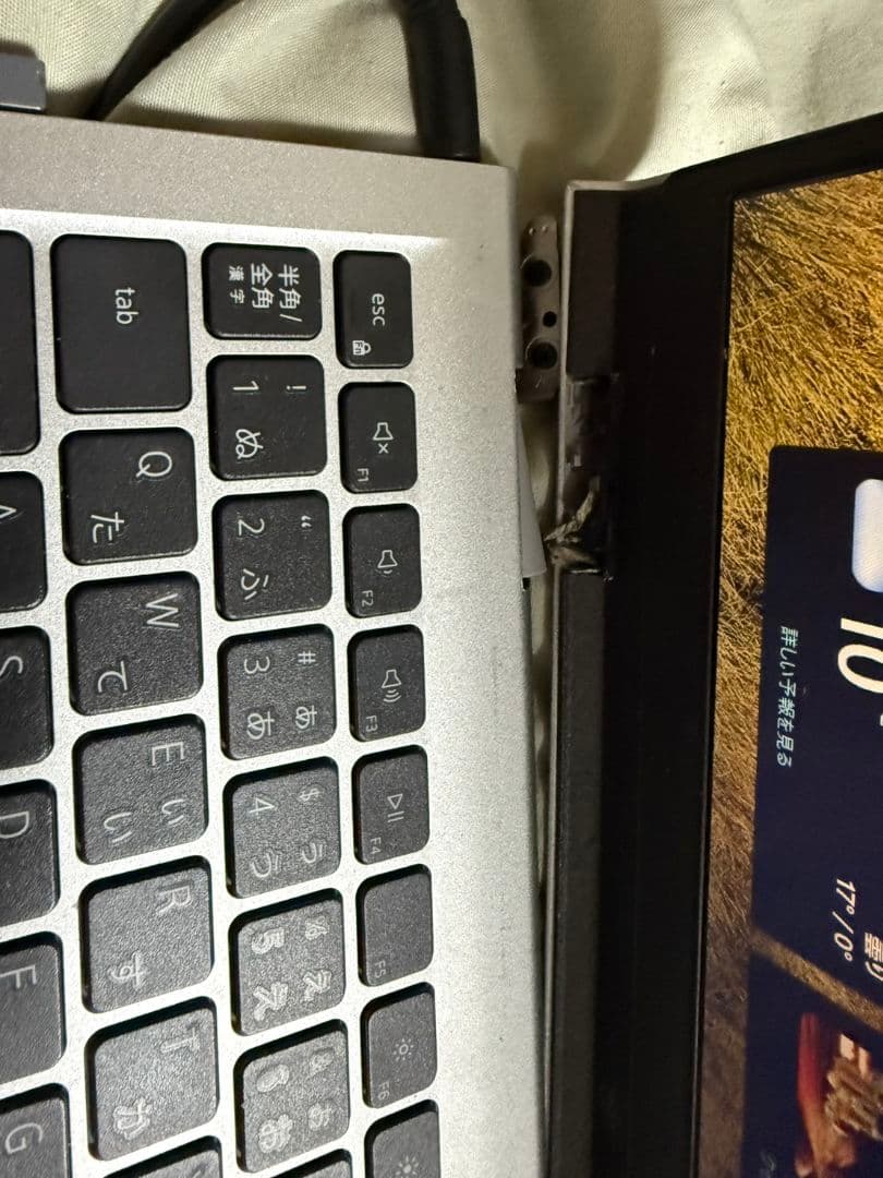 ぽ*ぽ様 【ジャンク】DELL Inspiron 15 3511 ヒンジ破損