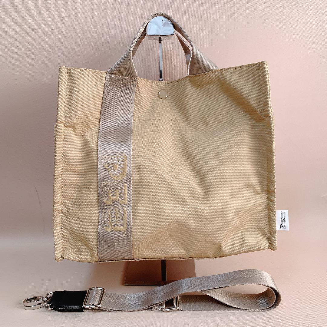 【ことね2点】PEZ×ear 撥水刺しゅうリュック/ミディアムトートバッグ