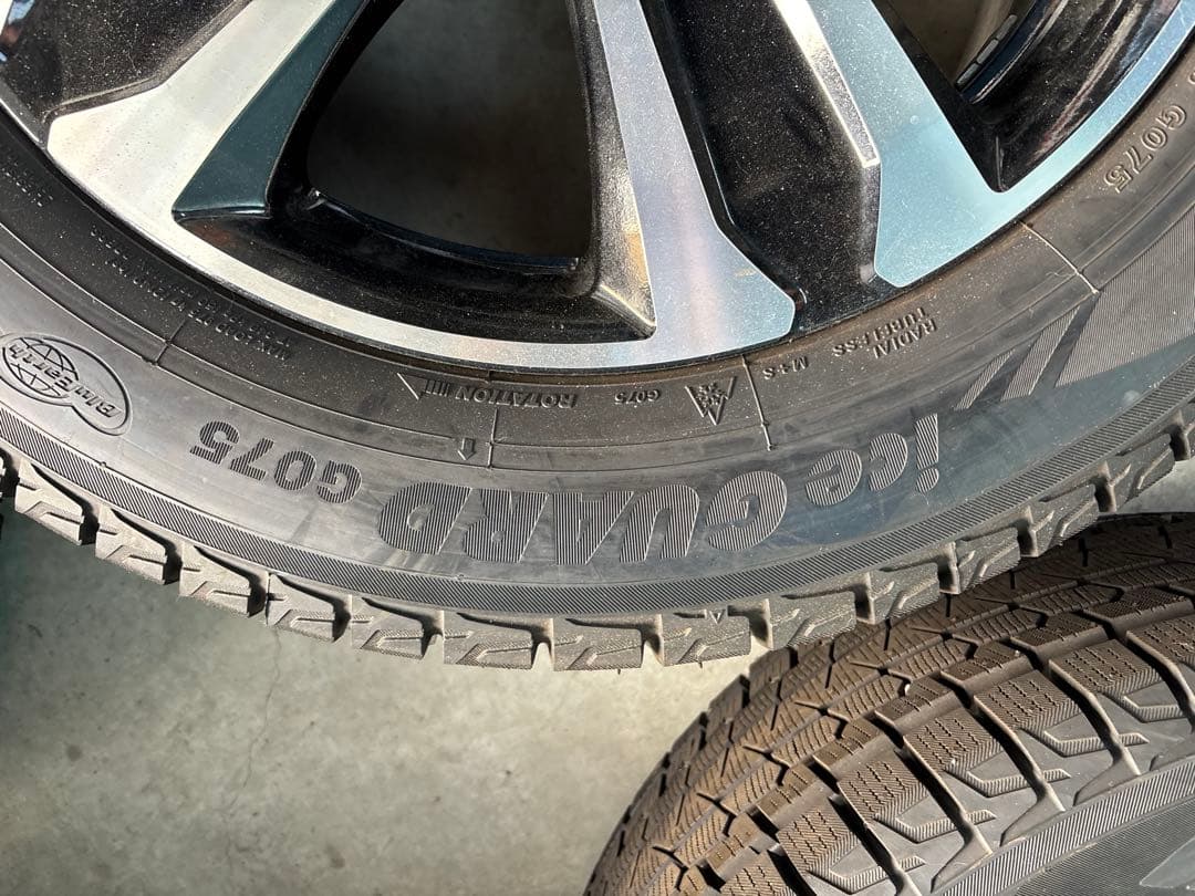 YOKOHAMA G075 235/60R18 ホンダ純正アルミ付　CR-V