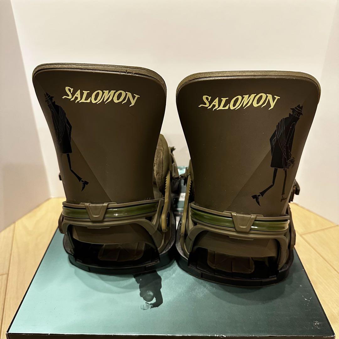 SALOMON DISTRICT Army/Green S ビンディング