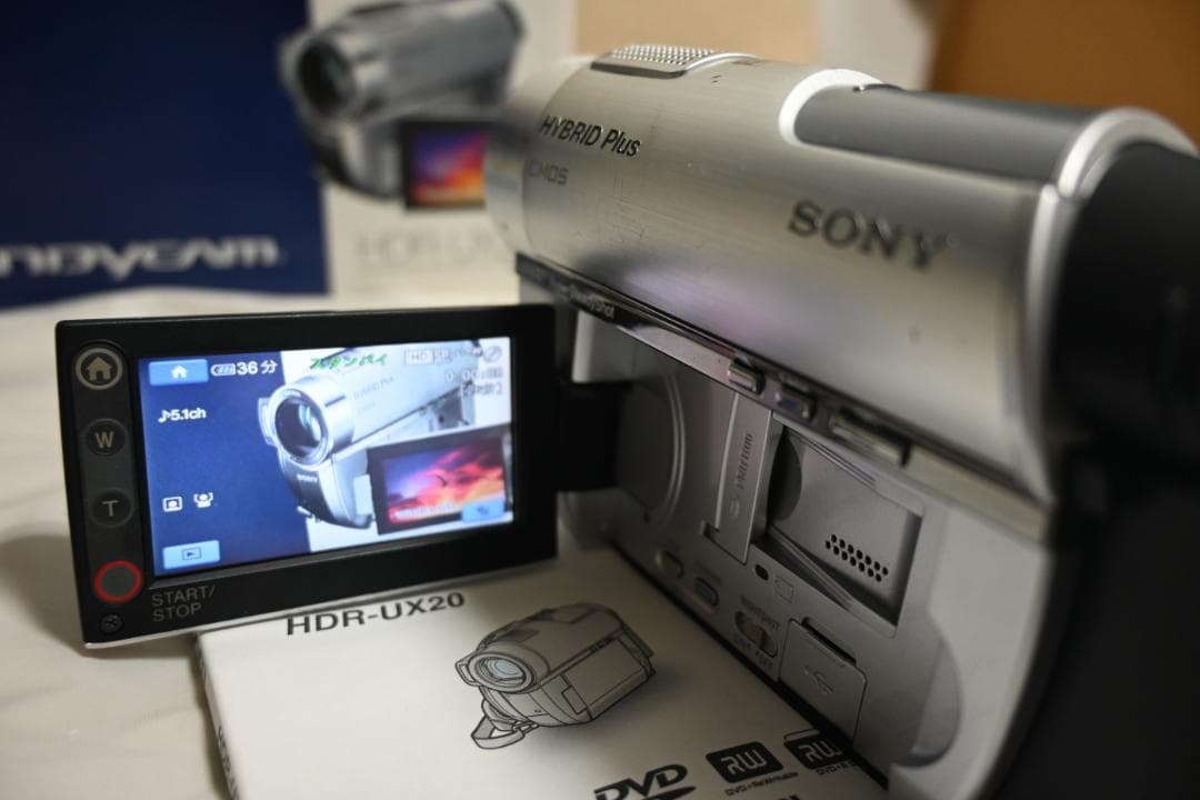 SONY HDR-UX20 ビデオカメラ 本体 ナイトショット搭載
