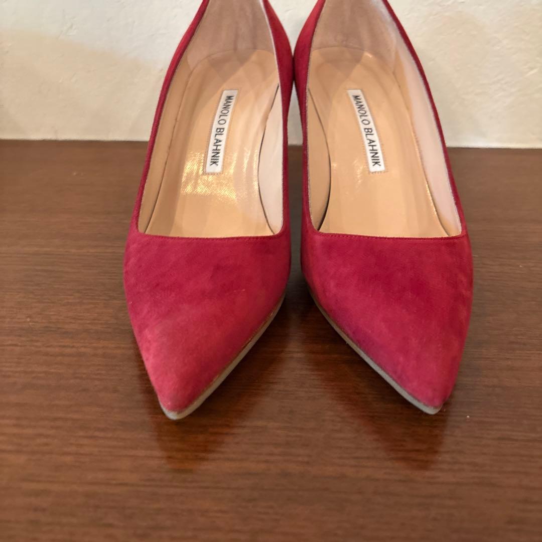 専用マノロブラニク　スエードパンプス　ハイヒール　36
