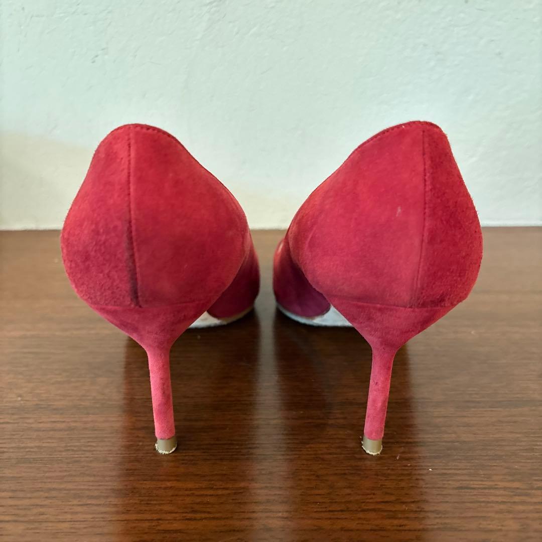 専用マノロブラニク　スエードパンプス　ハイヒール　36