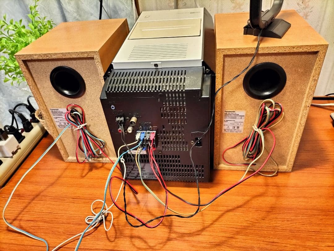 panasonicミニコンポSA-PM700MD リモコン取扱い説明書付き