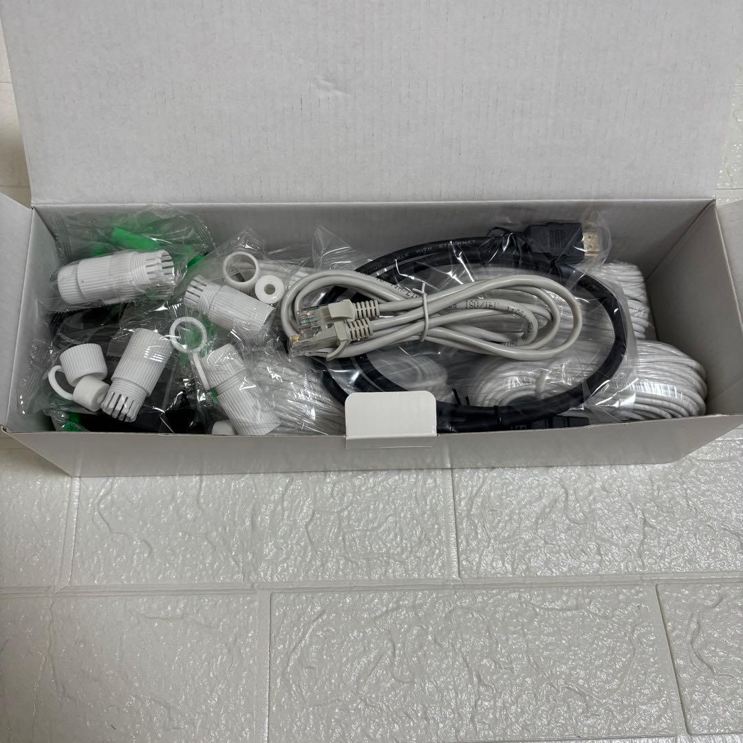 1品限り❤️防犯カメラ4台セット 500万画素 800万画素対応可能 3TBHDD