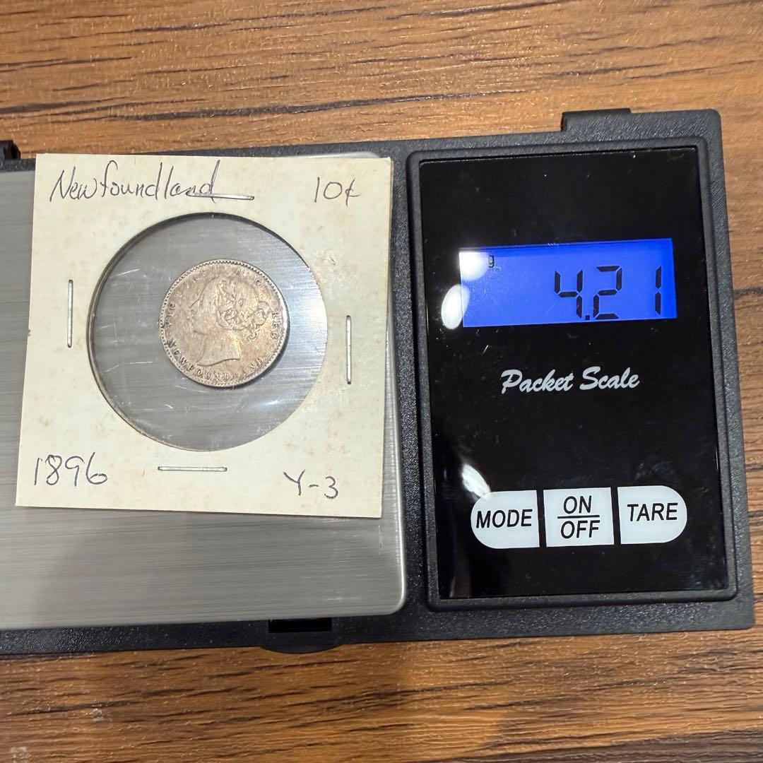 f*i様 No.68 アンティーク 銀貨 5点まとめ ニューファンドランド 5