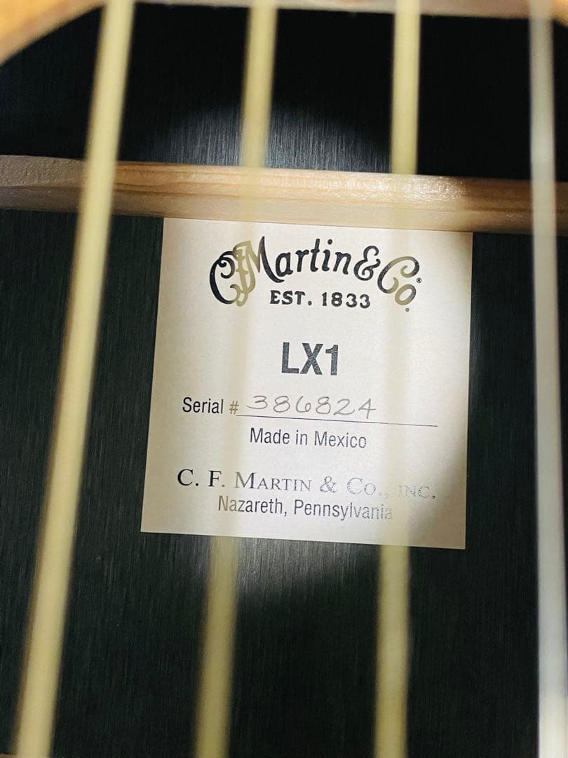 （美品）Martin LX1 ミニ アコースティックギター