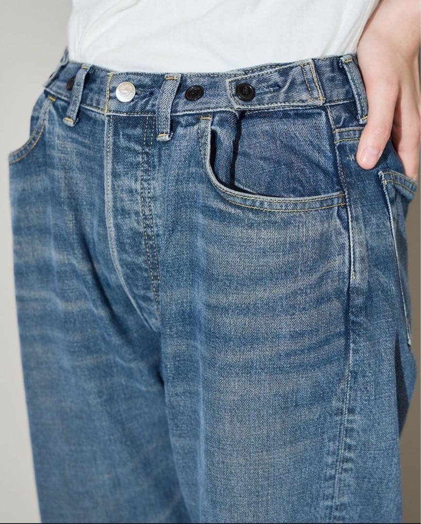 ★美品★オブラダ oblada TENDER PANTS ブルー サイズS