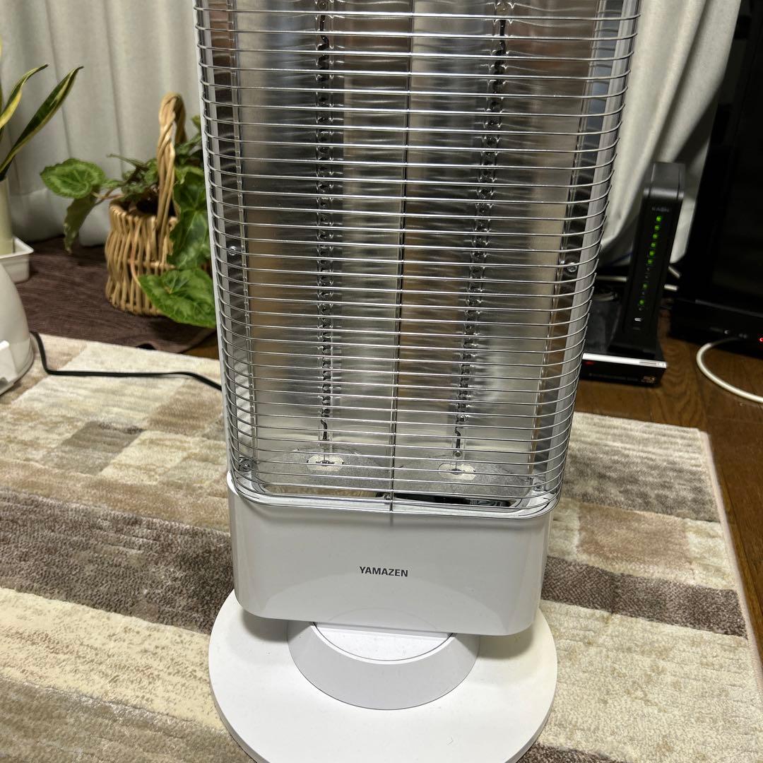 電気ヒーター YAMAZEN DC-RK093(W)