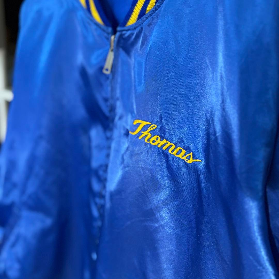 80s US NARY ツアージャケット スーベニア FUJIジップ ナイロン