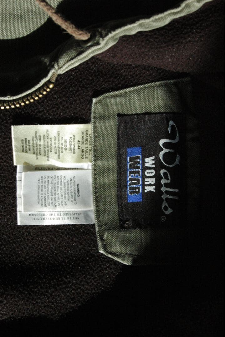 90s Walls ダックアクティブジャケット オリーブグリーン