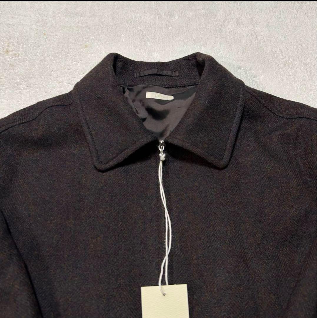 【新品未使用】LIDNM☆ブルゾン　シェットランド☆M☆ブラウン