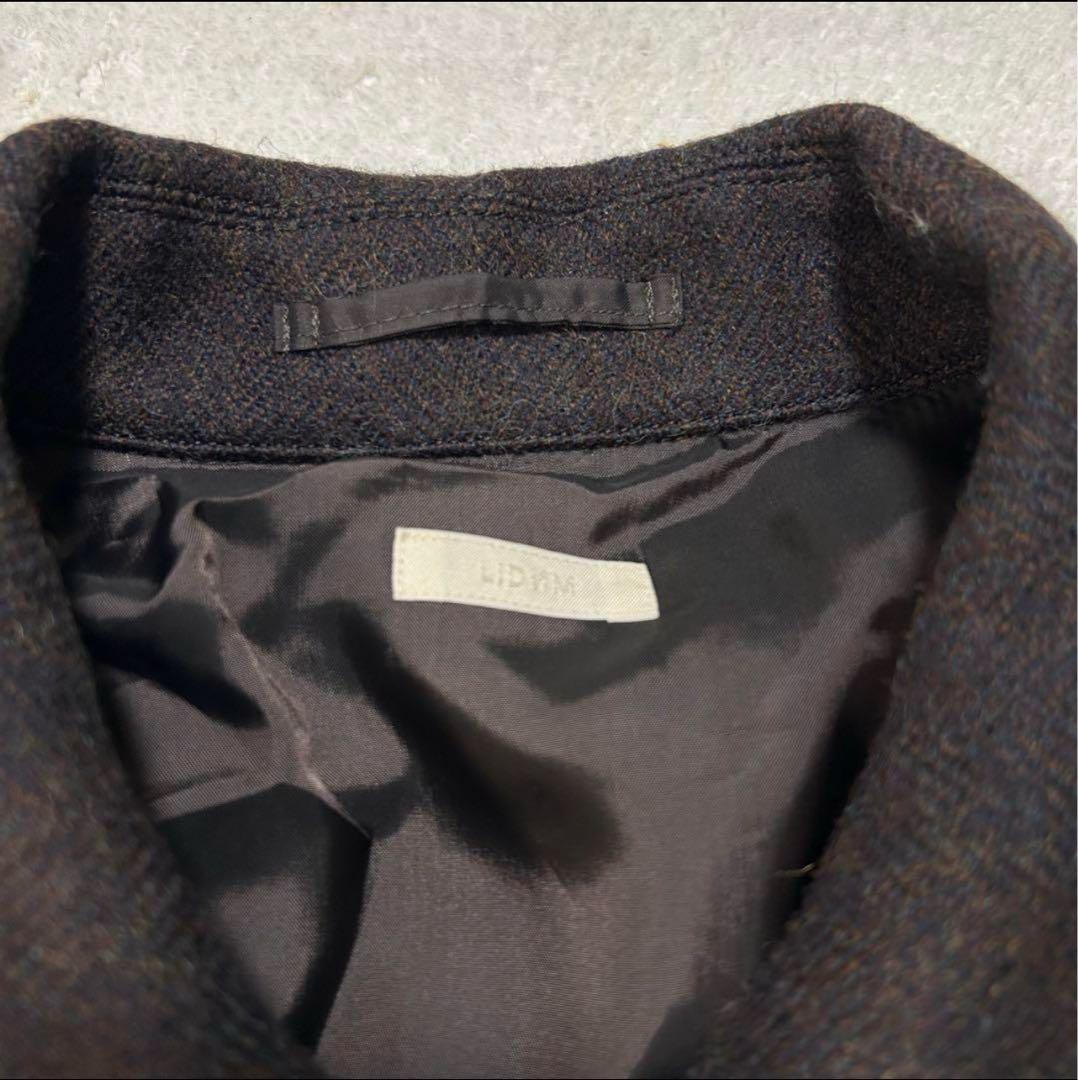 【新品未使用】LIDNM☆ブルゾン　シェットランド☆M☆ブラウン