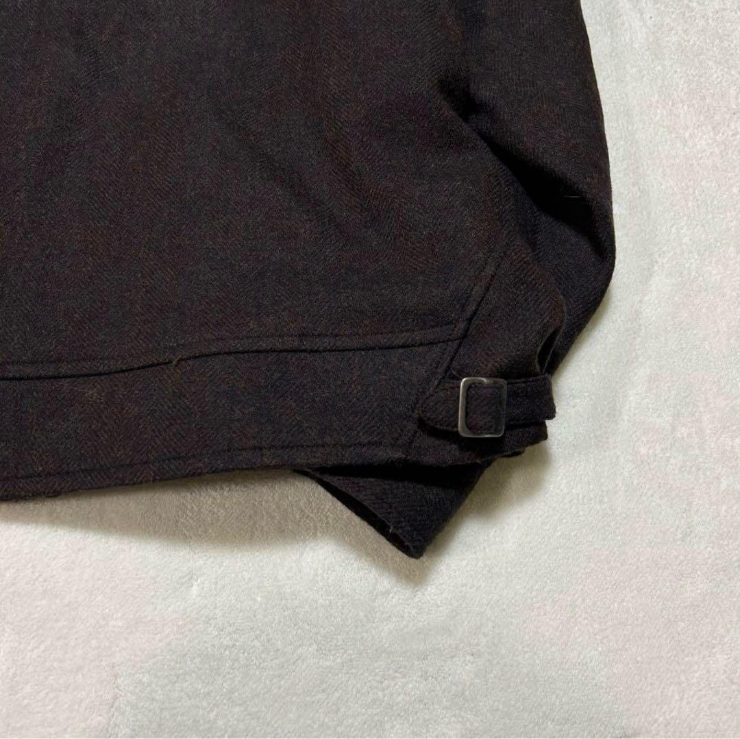 【新品未使用】LIDNM☆ブルゾン　シェットランド☆M☆ブラウン