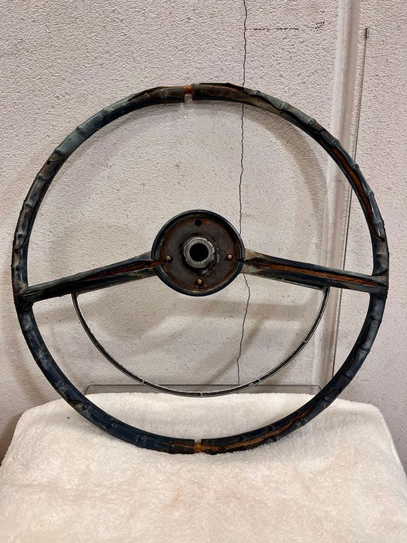 Y*a様 SUBARU ステアリングφ380 昭和レトロ