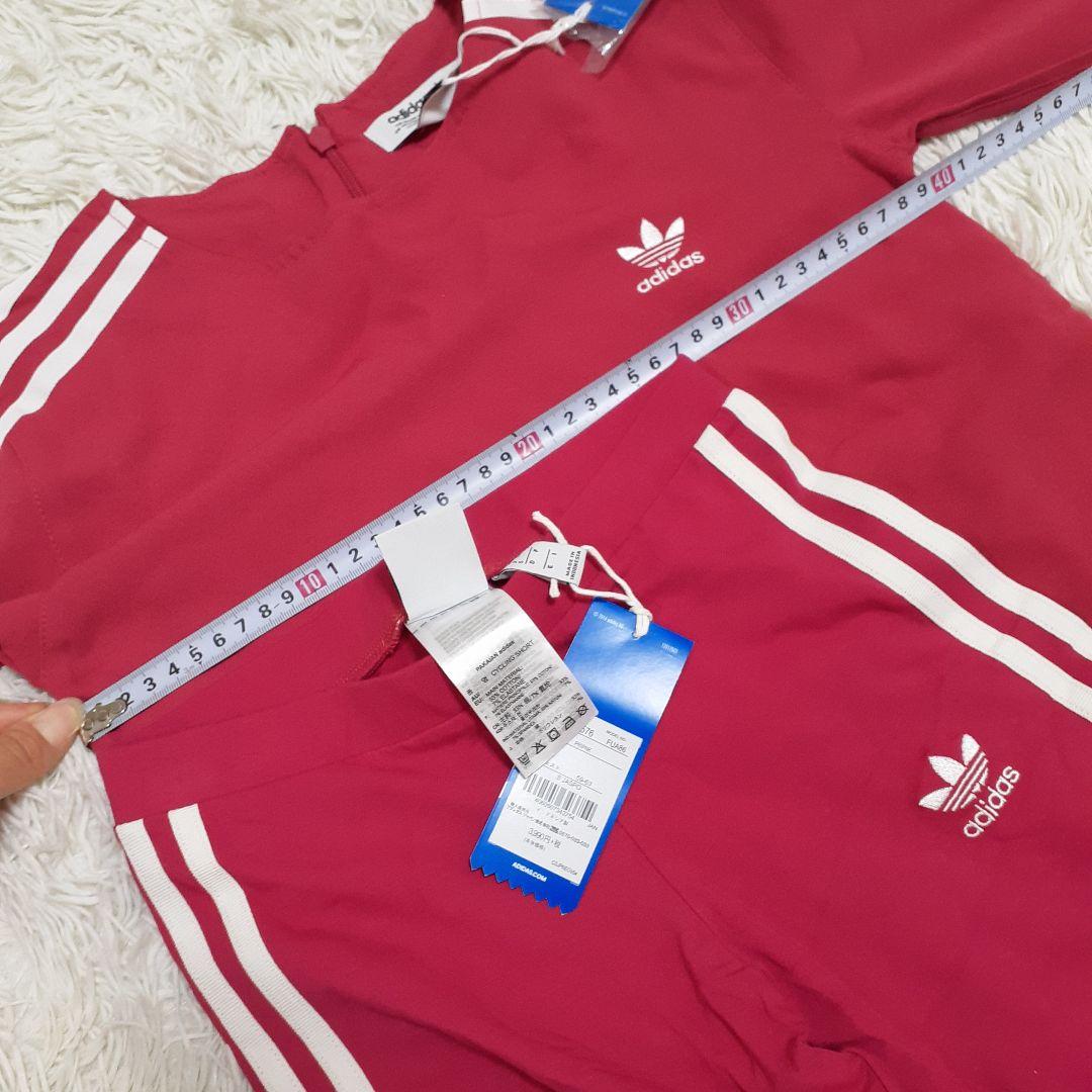 未使用　アディダス　オリジナルス　シャツ　パンツ　チュールスカート　３本線