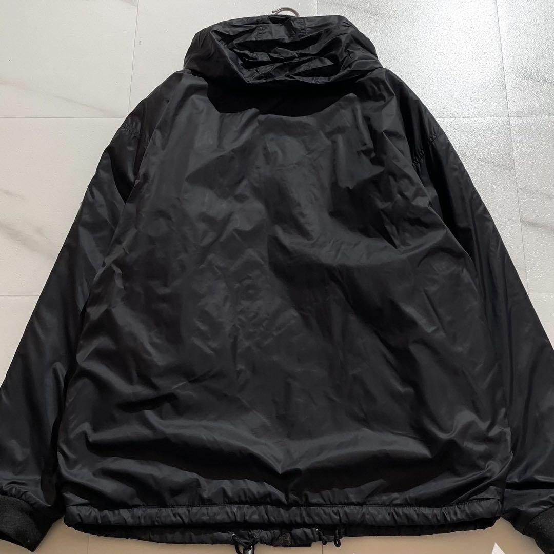 モンクレール HUSKY ハスキー リバーシブル ボアジャケット ブラック L