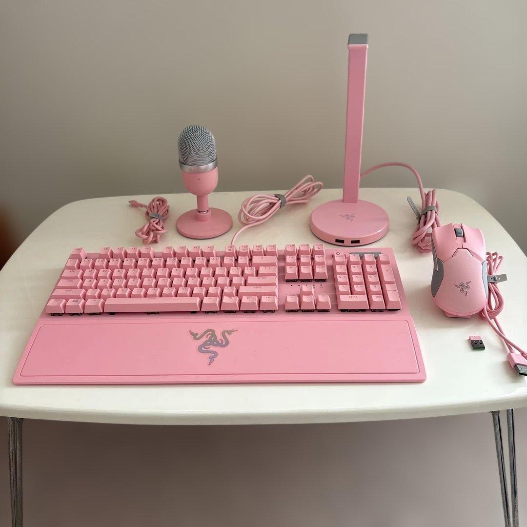 Razer ピンク ゲーミングセット 本体