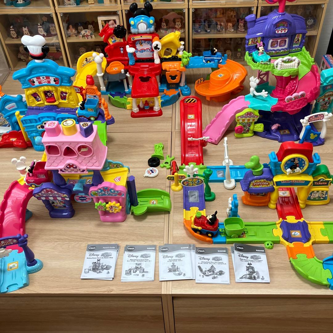 ディズニー　vtech シリーズ5つセット　知的玩具